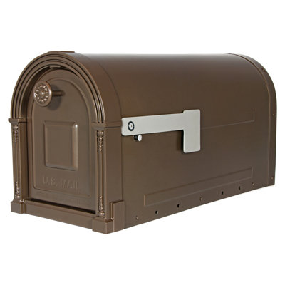 Garrison Steel Post Mounted Mailbox