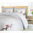 Eclectic Polyester Floral Duvet Cover