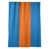 Bleu / rouge orangé / bleu