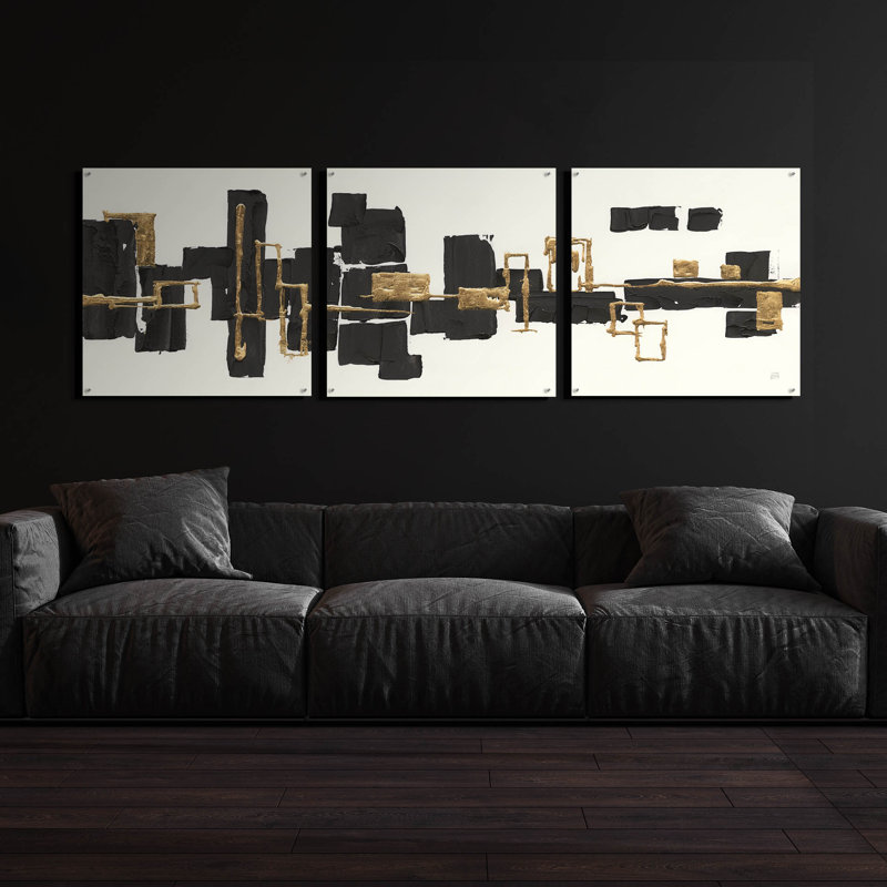 Epic Art «Gilded Boxes III» par Chris Paschke, 3 pi «Gilded Boxes III» par Chris Paschke, H 36 po x l 108 po
