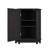 Home Corner Storage Unit, Bathroom Triangular Floor Cabinet With Adjustable Shelf, Showcasing A Contemporary Design