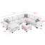 Canapé modulaire en coin 8 pièces 8 pièces-95698377