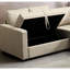 Lit modulaire beige - parfait pour les petits espaces de vie Coussins confortables à 5 places avec dossier renforcé et bois 10 min