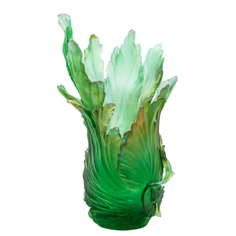 Borneo Handmade Crystal Table Vase