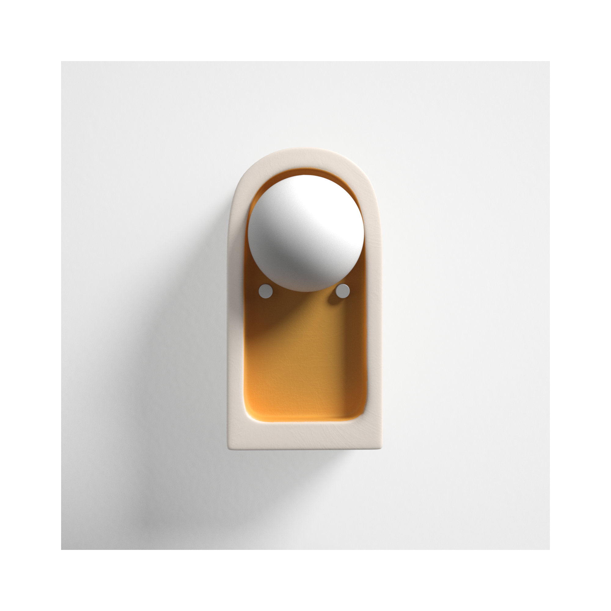 Rosalino Single Light Ceramic Dimmable Flush Mounted Sconce, Antique Patina