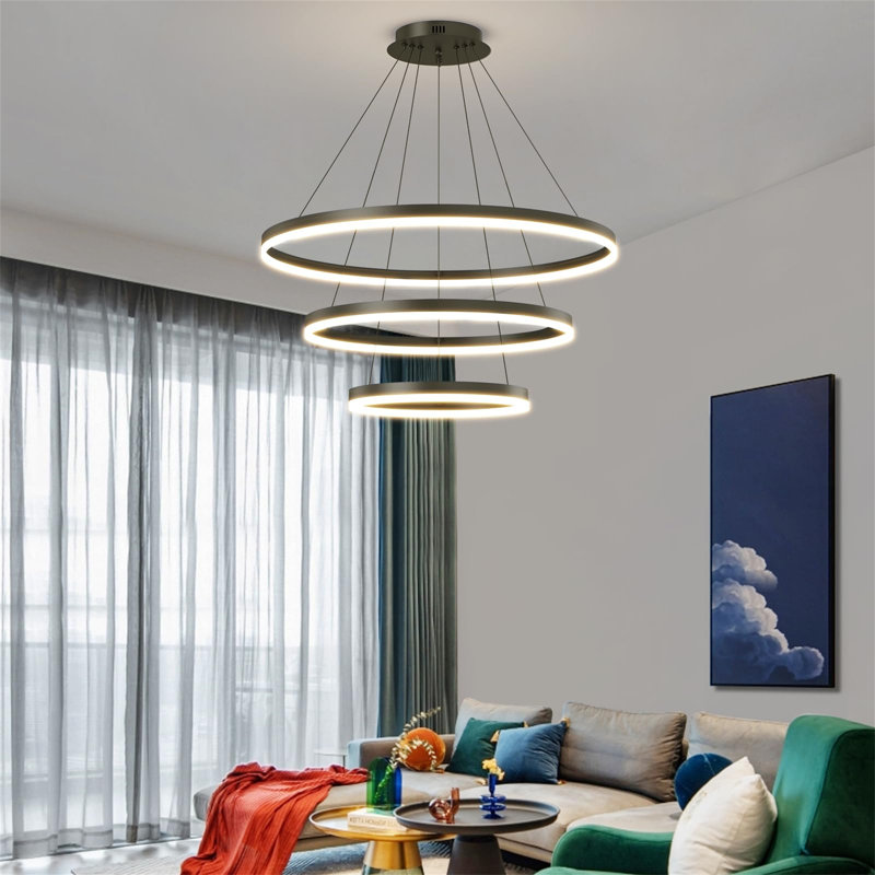 3 - Light LED Chandelier