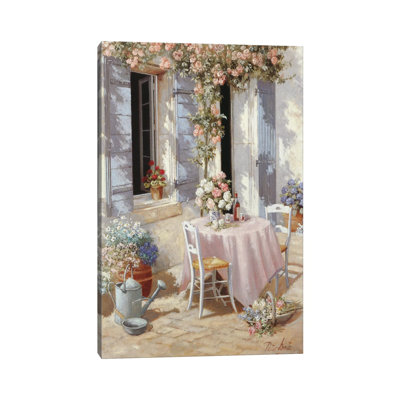Open Invitation by Peter Motz - Wrapped Canvas Painting