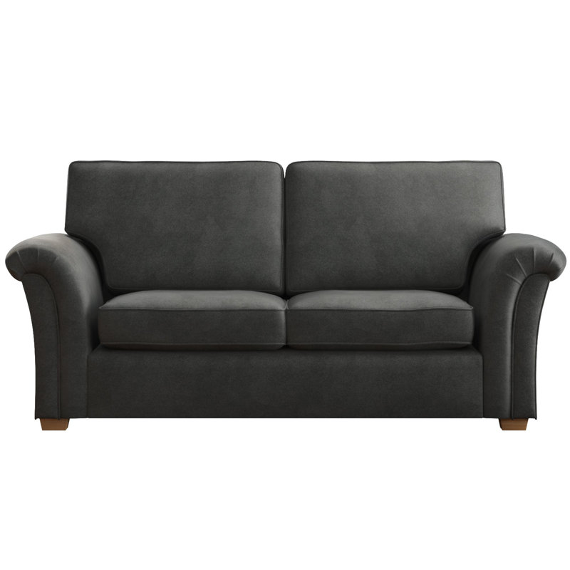 Castleacre Three Seater, Fixed Back, Steel