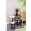 Ensemble de 4 supports à plantes gigognes multicolores, parfaits pour un décor moderne et un rangement peu encombrant, durable et élégant
