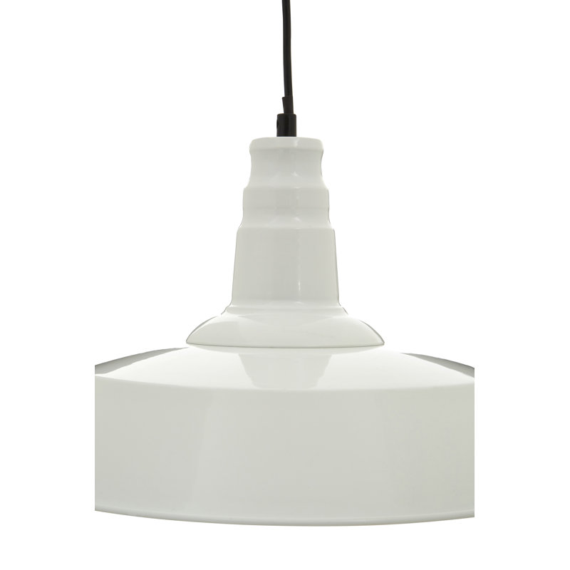 Reeder 1 - Light Dome Pendant, White