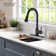 SOUEEUM Pull Down Kitchen Faucet