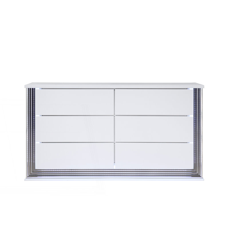 Commode déco-moderne avec DEL