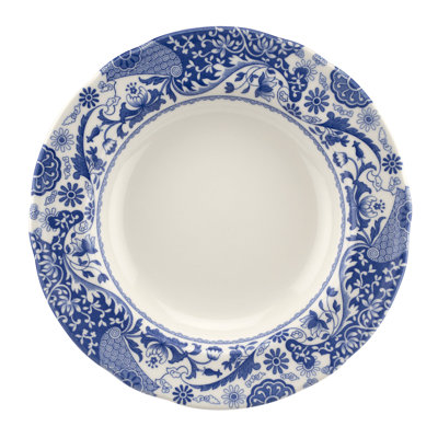 Spode Bi Brocato Soup Plate 9"