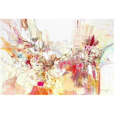 Reproduction d'art sur toile, "White Series 11" par Jennifer Gardner