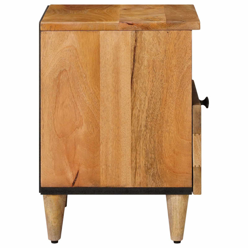 40cm W Solid Wood Bedside Table