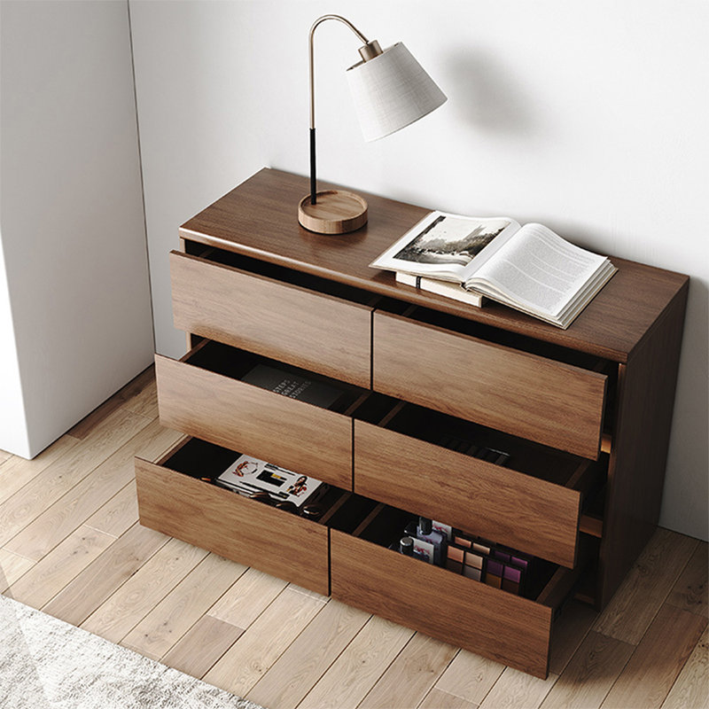 Coiffeuse avec miroir lumineux, 6 tiroirs