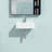Myhomekeepers 16.3'' White Ceramic Rectangular Bathroom Sink