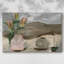 Vase de fleurs roses, toile tendue V-Gallery-107197489
