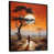 Black Floater Framed Canvas