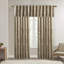 Andora Faux Silk Embroidered Window Valance-1945644566