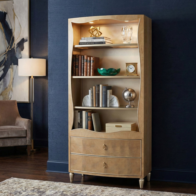 Bibliothèque Villa Cherie H 80 "x l 36" - Caramel, Caramel