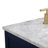 Pardue 36'' Single Bathroom Vanity with Marble Top-163380718