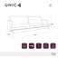 Unic 3 Seater Sofa-104562724
