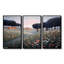 «Blooming Wildflowers In Countryside Town», ensemble d'art mural prairie-708722549-708722547