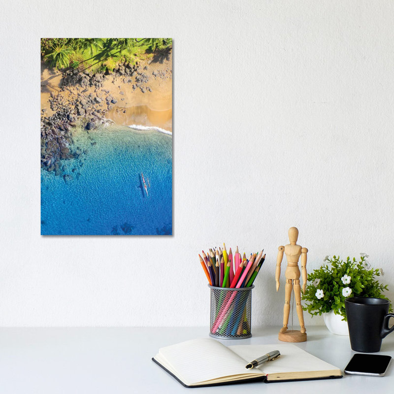 Kayaking In Hawaii by Jonathan Ross Photography - Wrapped Canvas Print, 20.32 cm H x 30.48 cm W