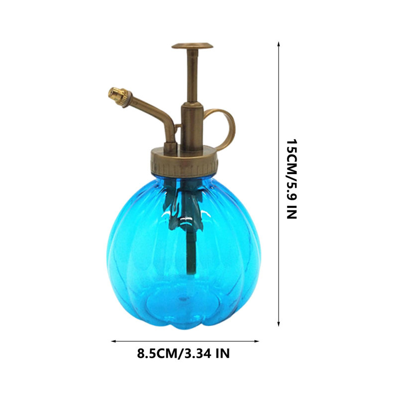 Bouteille d'eau Citrouille en plastique, Bleu