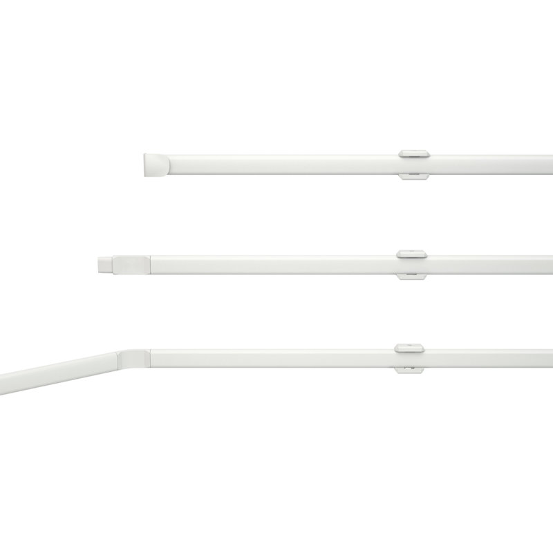 Aule White 1206.5cm Flexi Net Rod