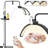 70.8" Led Half Moon Foldable Lash Light Floor Lamp With Tray & Remote. For Eyelash Extension-1626649023