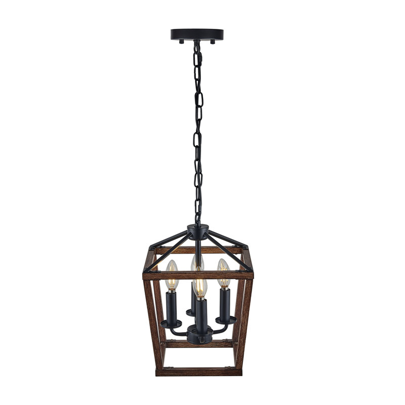 Luminaire suspendu rectangulaire 1 lumière