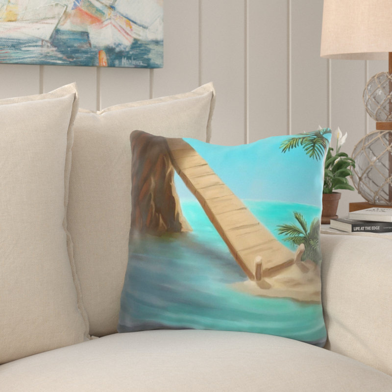 Coussin de plage Cadence, Microsuède, Intérieur 