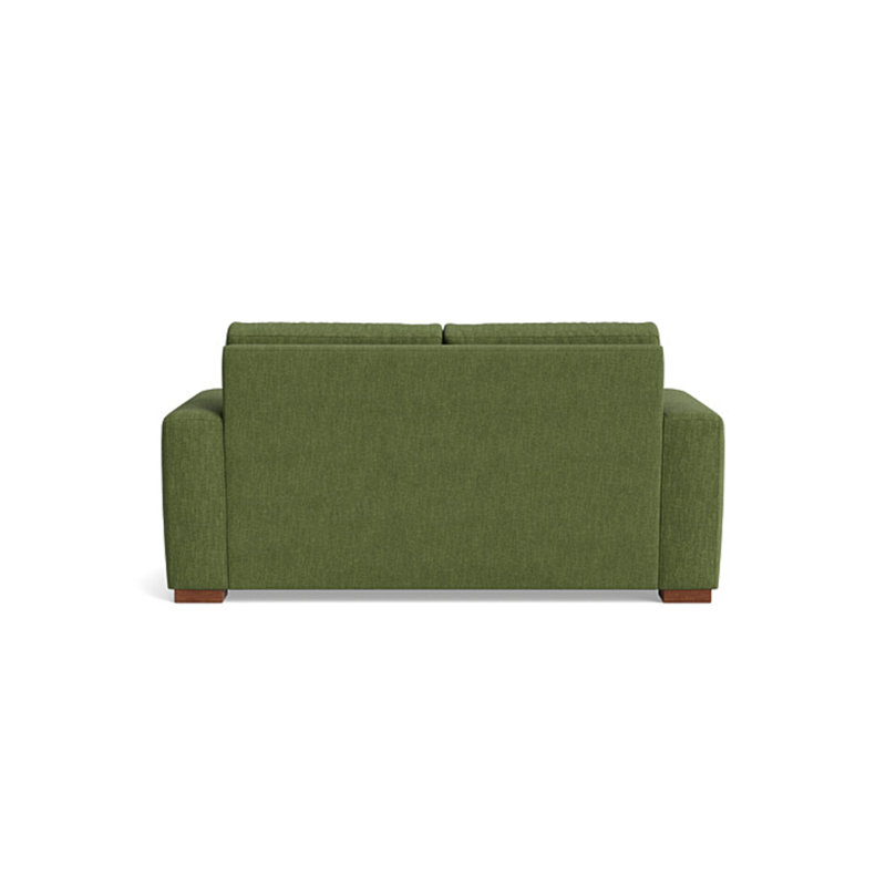 Couch Potato Loveseat (70"), Performance Weave - Basil
