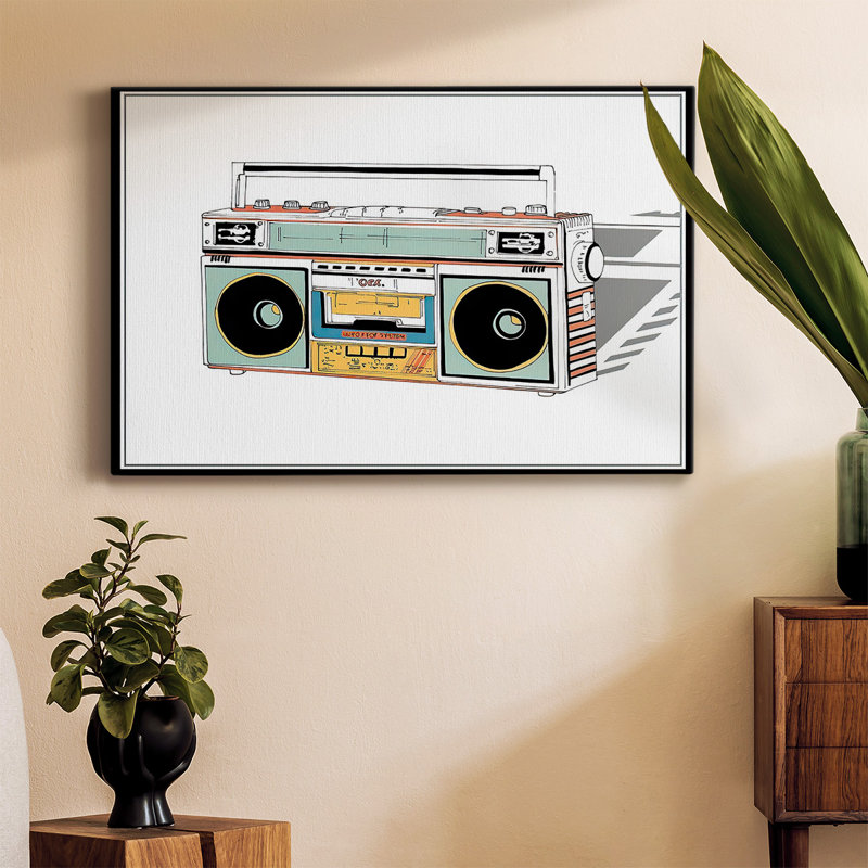 Toile tendue Jamming II-Gallery, H 24 po x l 36 po