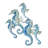Handmade Coastal Wall Decor on Metal