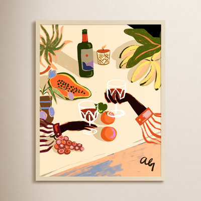 Pritchard "Cheers to You (Wine)" Print