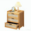 42cm W Solid Wood Bedside Table