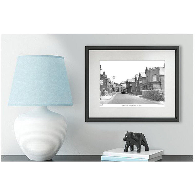 Dyserth, High Street C1965 by Francis Frith - Single Picture Frame Print, 40cm H x 50cm W x 2.3cm D