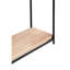 Bilst 3 Piece Solid Wood Accent Shelf