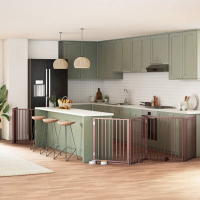 Rilea Solid Wood Dog House Door