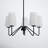 Higginson 5 - Light Chandelier in Black-788536558
