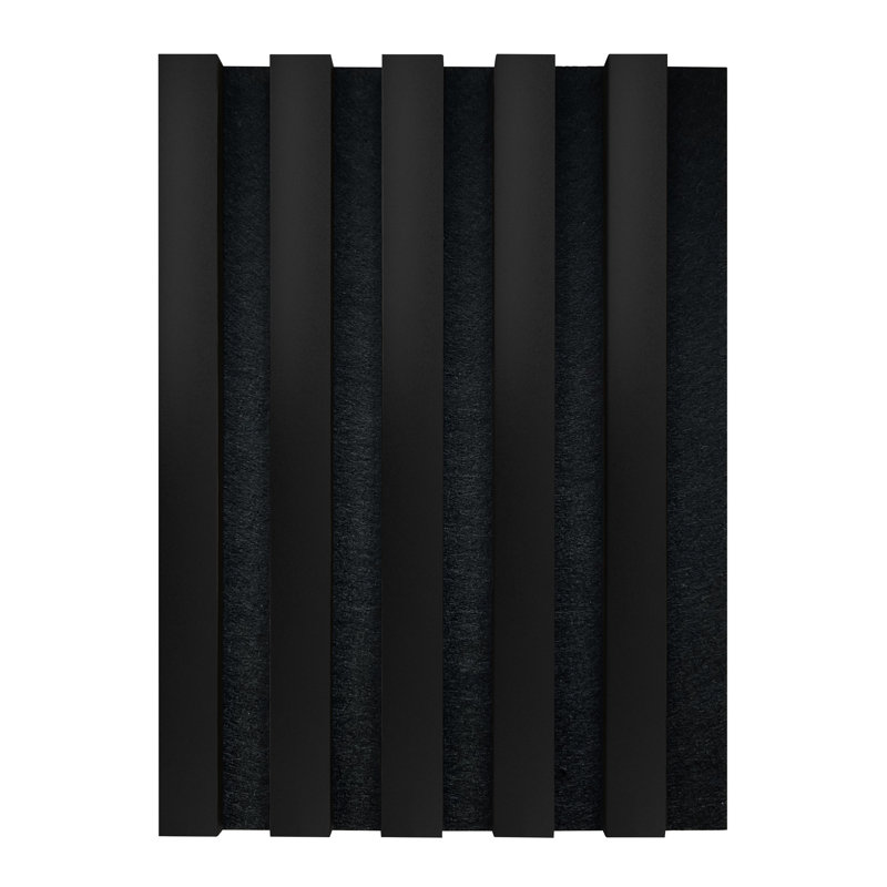 Laminate Acoustic Wall Panel, Black