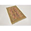 Tapis de zone en laine beige/brun 3 pi 3 po x 5 pi one-of-kind à la main noué la Lorain