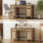 Boho Rattan 3-Drawer Storage Desk With 2 Cabinets And Adjustable Shelves-1040563588-1052850229