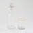 Celebration Decanter-Clear W/Gold Dots