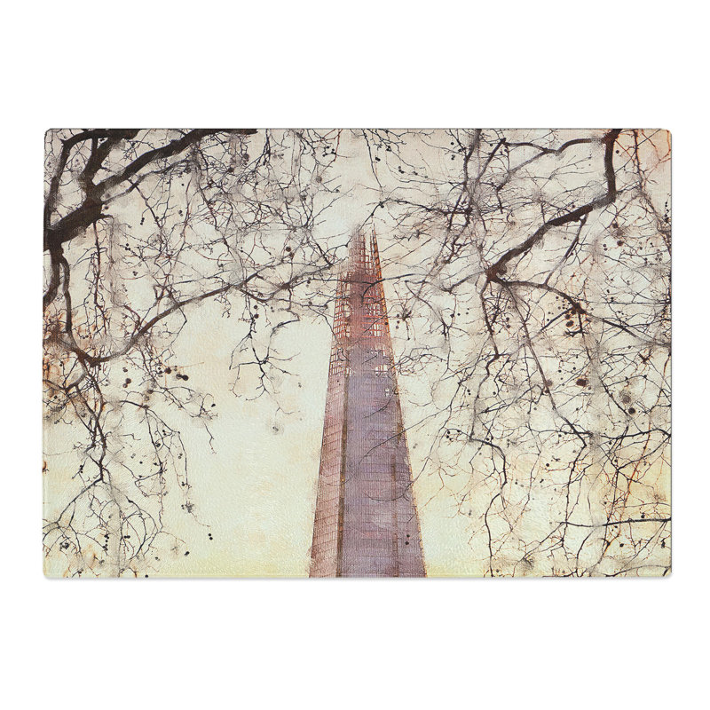 The Shard in London Vol.2 Chopping Board, 0.4cm H x 28.5cm W x 39cm L