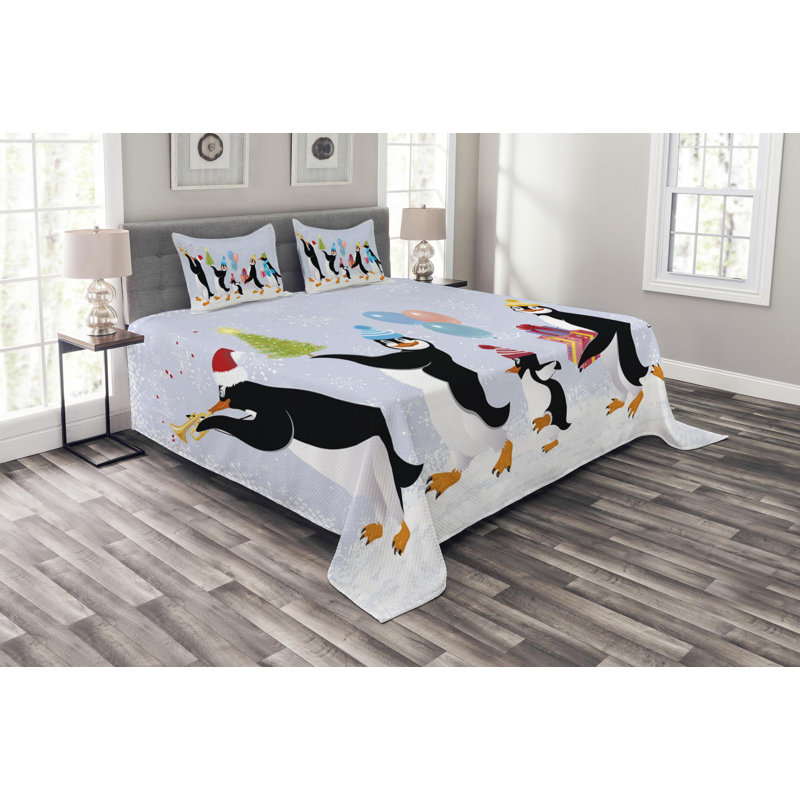 Polyester Coverlet, Queen Coverlet + 2 Shams