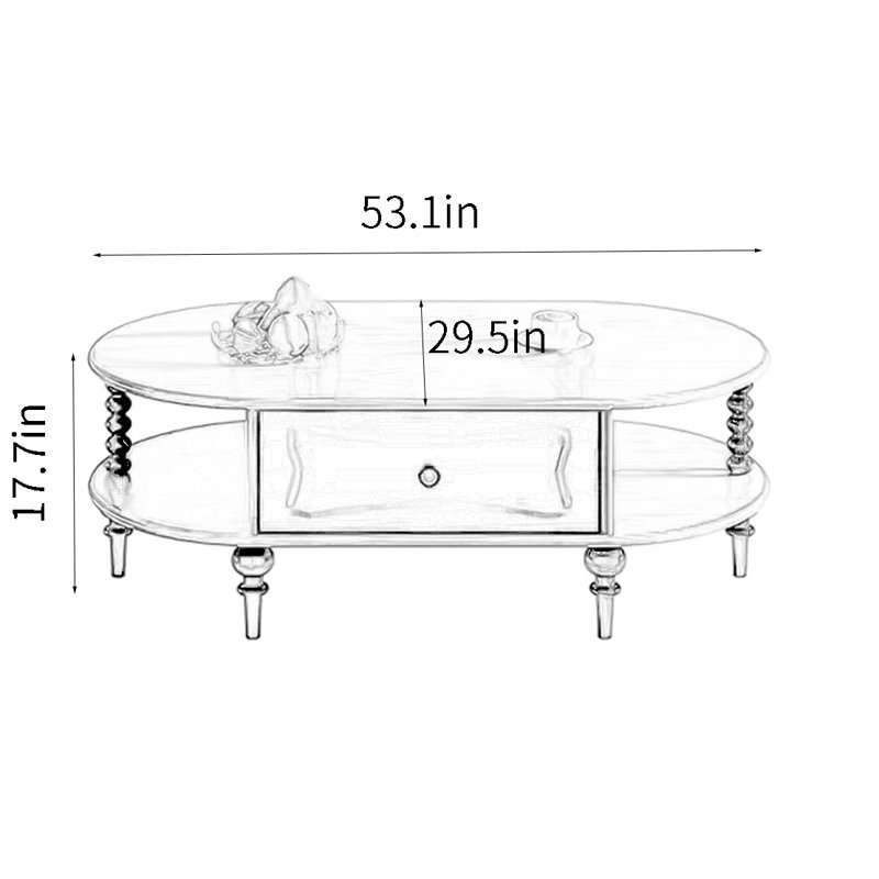 Table basse Vintage Impression Vintage